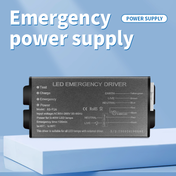 Long-lasting Emergency Driver 3-60W LED Lamps
