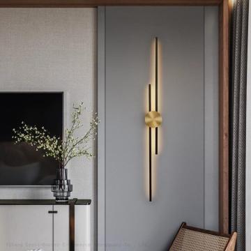 High-end ελαφριά πολυτελή κρεβατοκάμαρα κρεβατοκάμαρα για μοντέρνο σαλόνι τηλεόραση φόντο τοίχο φόντο