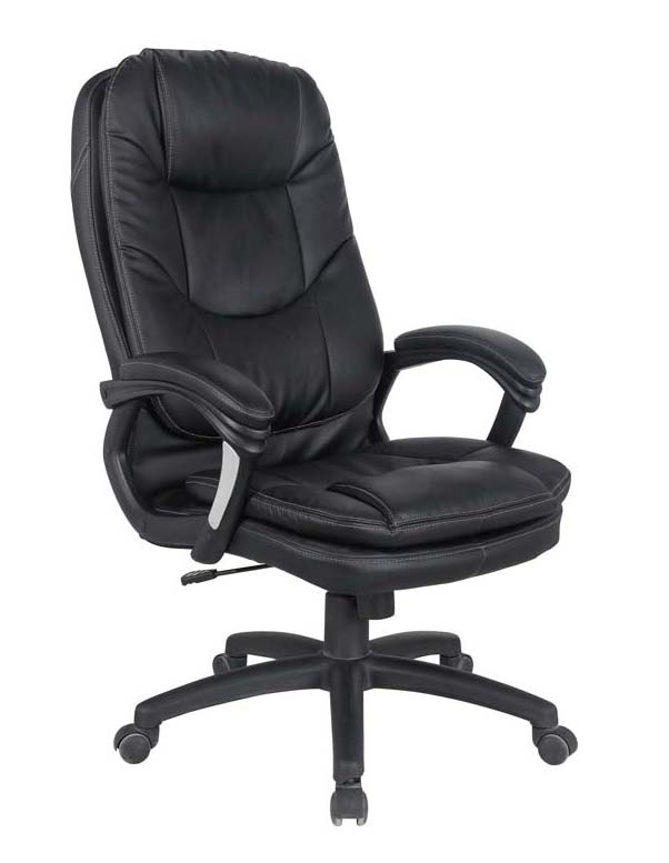 High Back Soft Pad Pu Leather Swivel Chair