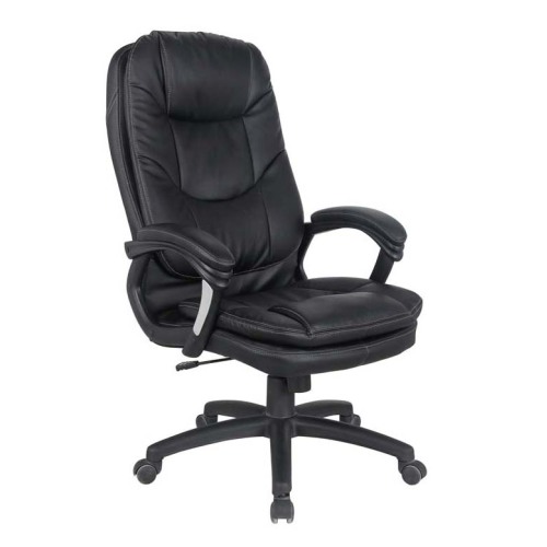 Soft Pad Office Chair High Back Soft Pad Pu Leather Swivel Chair Manufactory