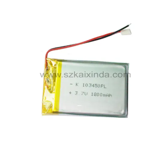 3.7V 1800mAh Li-ion Battery 103450