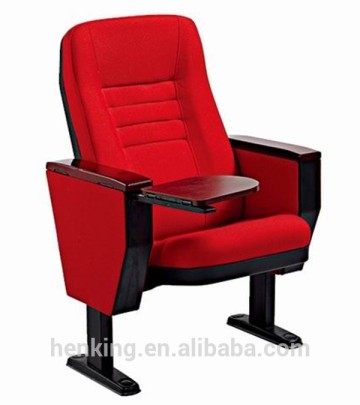 auditorium chair furniture/ auditorium seating/ plastic back auditorium furniture WH209-1