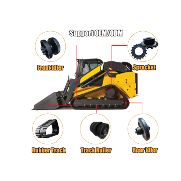 Compact Track Loader Undercarriage Parts: TL10 TL12 TL140 TL240 TL250 CTL70 CTL75 CTL80 Sprocket - 08811-60110