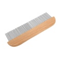 Premium Oak Wood Pet Comb for Smooth Grooming