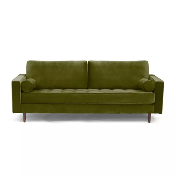 Classical Upholstered Wood Legs Sofa: Elevating Modern Home Décor with Classic Living Room Furniture