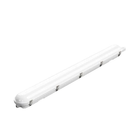 Suspending Ceiling-Mounted 50W 4ft LED PC Tri-proof Light for Warehouse (SAA)