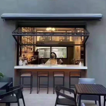 Extra Large Aluminum Bi-Folding Windows for Modern Style