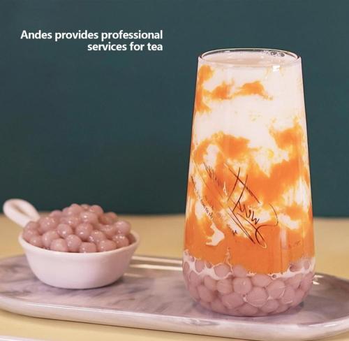 Comida de taro boba instantánea congelada