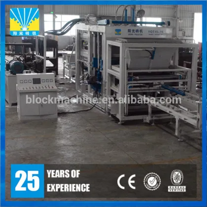 Zenith fully automatic concrete hollow brick block making plant china supplier