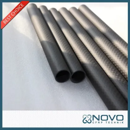 Wholesale high quality 3K 15mm carbon fiber tube for RC hobby
