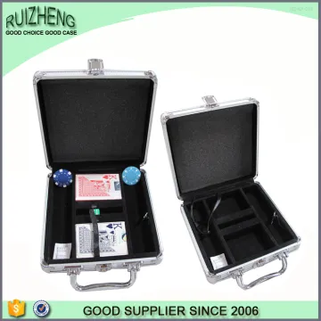 2015 newest factory hot direct selling poker suitcase