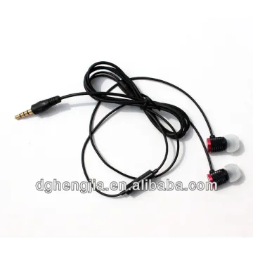 2014 new high quality metal stereo high quality promotion gift earphone
