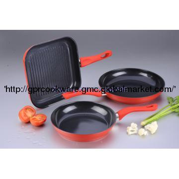 Forged Aluminium cookware set with ceramic coating