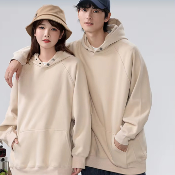 Customized Logo Polyester Cotton Hoodies Pullover Sweatshirts
