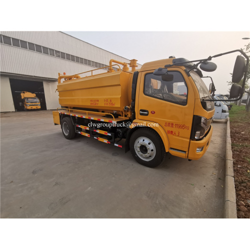 4x2 used vacuum sewage suction tanker truck