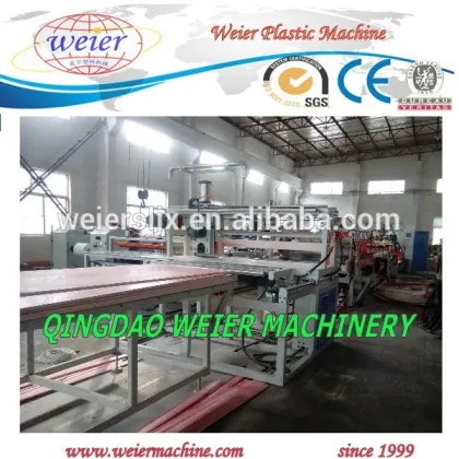 plastic co-extrusion PVC foam board extrusion machinery