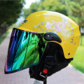 Integral-Motorradhelm-Form aus Kunststoff