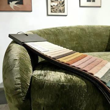 Дизајнирана и мека ткаенина за тапацир од шанил