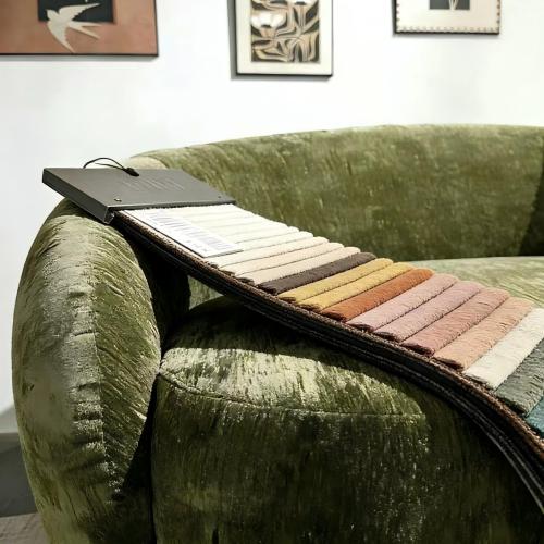 Дизајнирана и мека ткаенина за тапацир од шанил