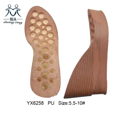 PU Wedge Sandals Sole