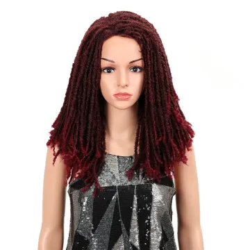 MAGIC Curl 22 Inch Synthetic wigs Dreadlocks Braid Hair For Black Women Long Twist Jumbo Dread  Crochet Wigs Faux Locs Hair
