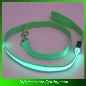 Safety led christmas pet leash novelty led flashing dog leashes