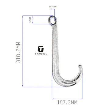 15\" Forged J Hook Search Engine
