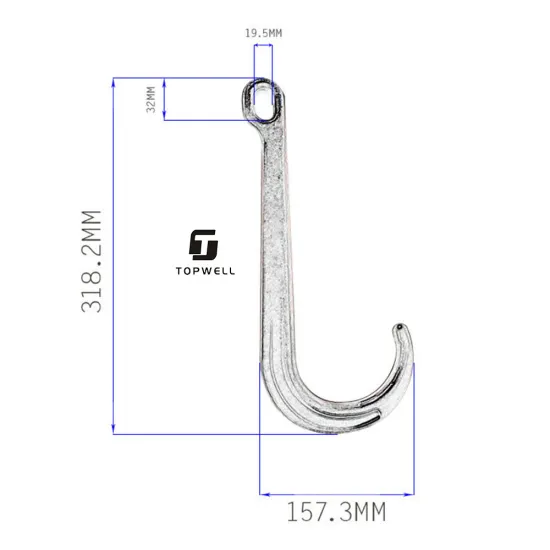15\" Forged J Hook Search Engine