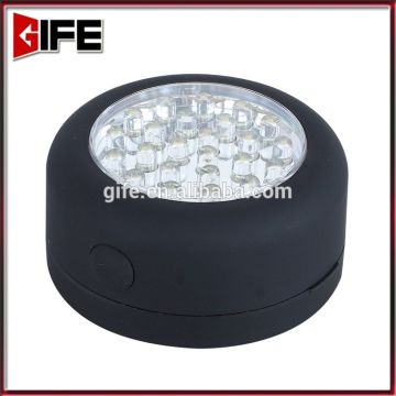 Round Shape magetic 24led worklight Led Lamp Camping Light