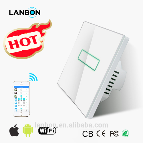 Lanbon smart switch remote control via Android and IOS APP, no need host server