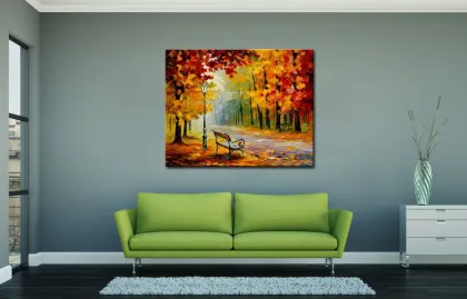 Landscape Oil Painting / Modern Landscape Art (LA1-003)