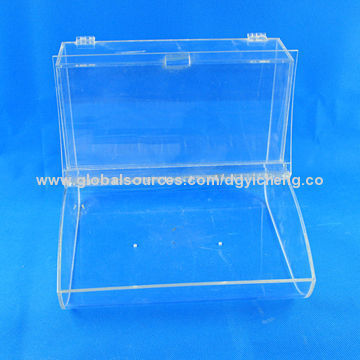 Clear Candy Box with 50mm Thickness, CNC Cutting Process