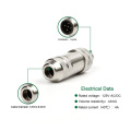 Metal blindado 5pin A Conector circular M12 codificado