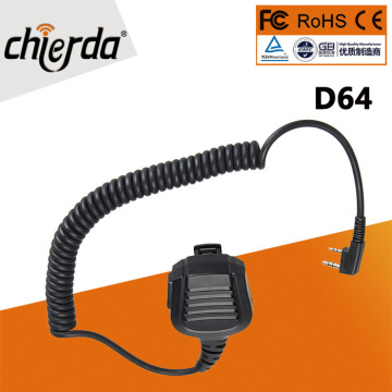 Waterproof Two Way Radio handheld Speaker Microphone with 1w power
