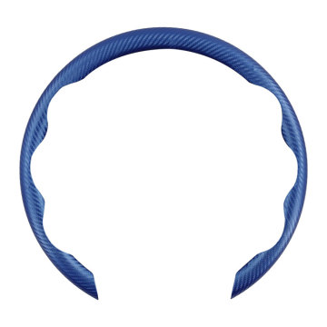 Customizable Carbon Fiber Steering Wheel Cover: Universal ABS Car Accessory
