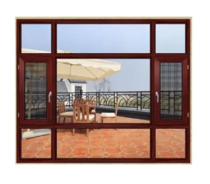 Energy Efficient Frosted Glass Balcony Windows