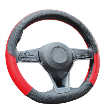 Anti-Slip Universal Leather Steering Wheel Cover