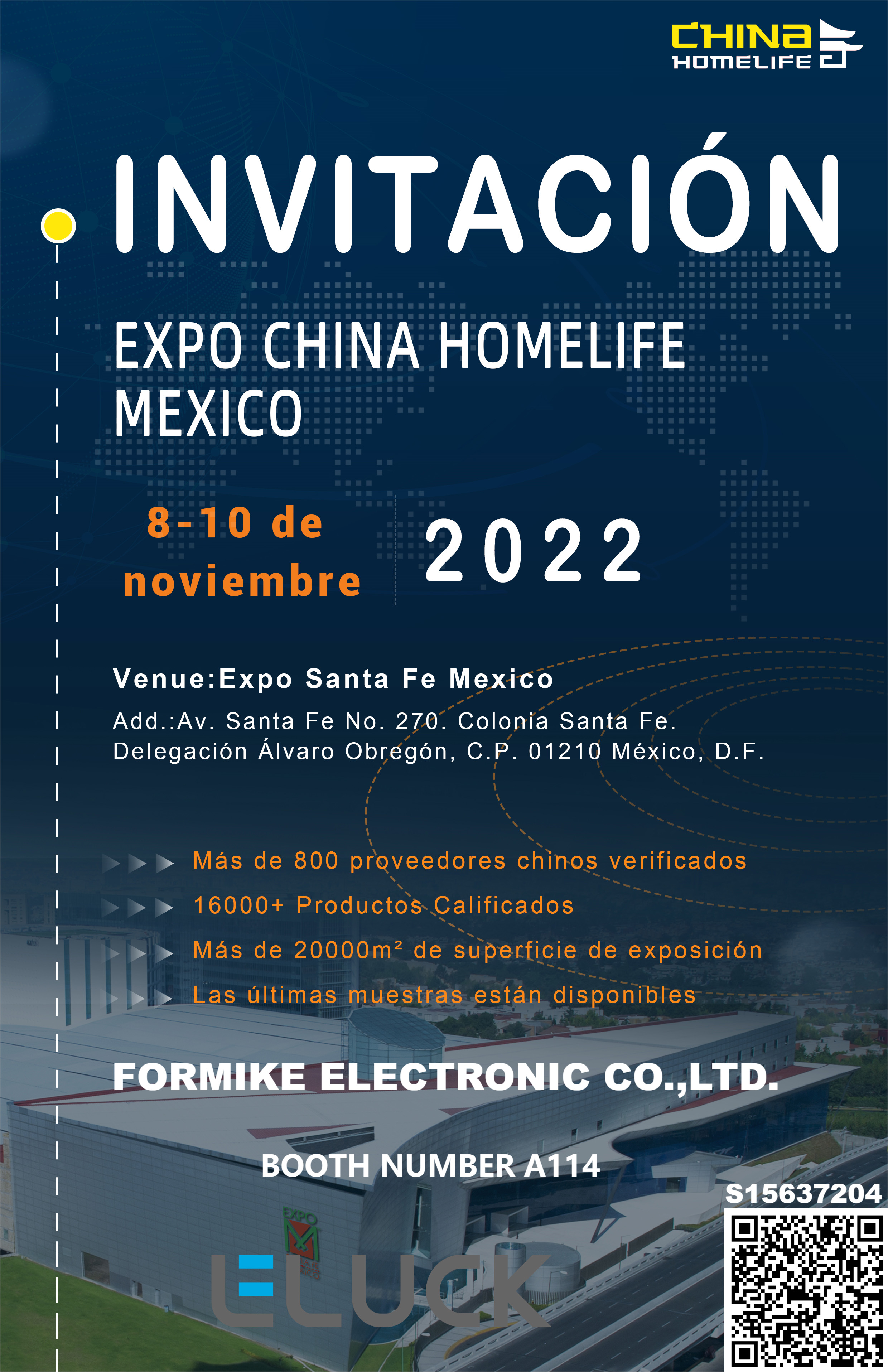 EELUCK EXPO CHINA HOMELIFE MEXICO 2022