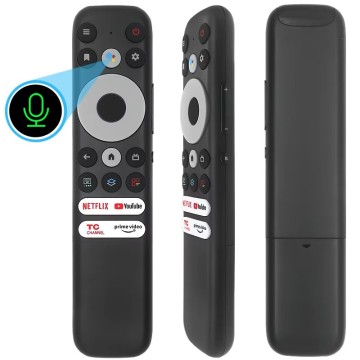 Suara RC902N FMR1 Kawalan jauh untuk TCL Mini LED QLED 4K UHD TV Pintar TV