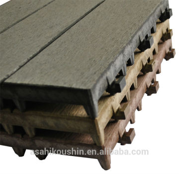 Hot! 2014 New Design and Easily-installed WPC DIY Decking Tiles