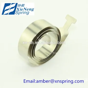 variable force flat spiral springs