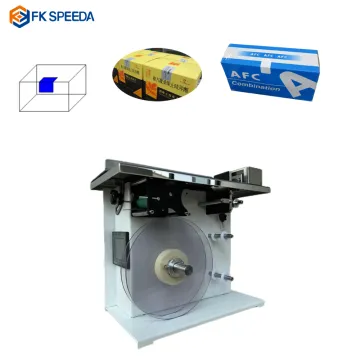 Automated Box Corner Labeling Machine for Efficient Corner Sealing and Label Application