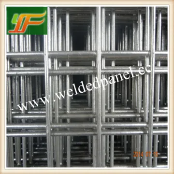 square hole shape and type galvanized welded wire mesh welded mesh