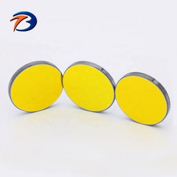 Customized High Reflective CO2 Laser Gold Coating Mirror 25/50MM Flat
