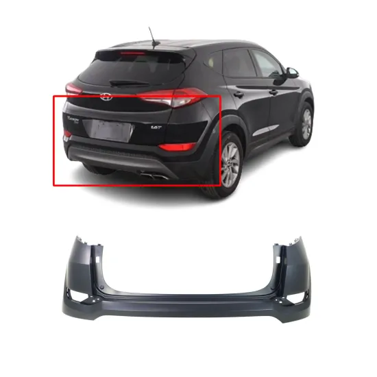 OEM 86611-D3000 High Quality Auto Body Kit Rear Upper Bumper Cover for 2016-2018 Hyundai Tucson