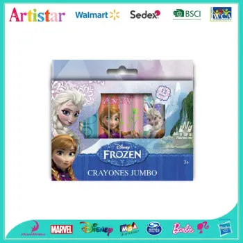 DISNEY FROZEN 12 Jumbo crayons
