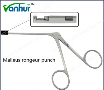 ENT Middle Ear Forceps Malleus Rongeur Scissors