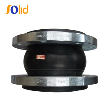 DN25-DN600 Flanged flexible galvanized pipe joints with single sphere