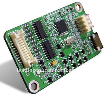 Dual 232 and USB 4 wire resistive touch Controller