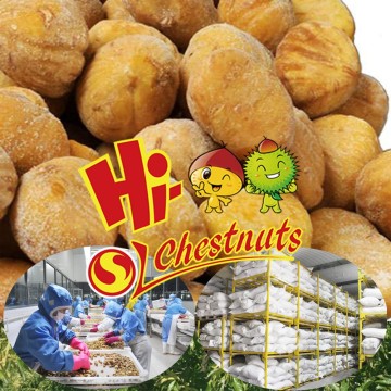 Wholesale Frozen Peeled Chestnuts---IQF chestnuts for sales